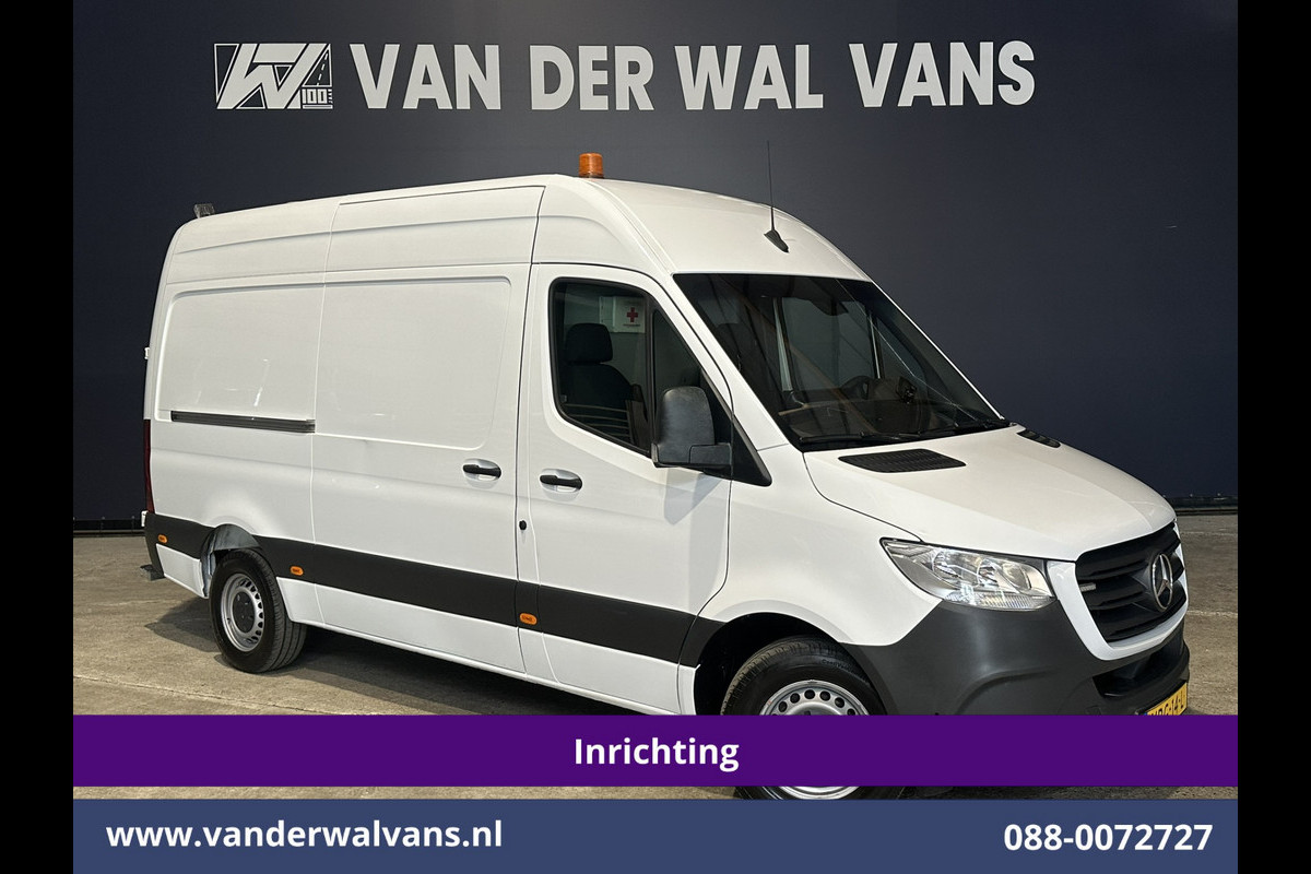 Mercedes-Benz Sprinter 316 CDI 164pk 3500kg Trekhaak L2H2 Inrichting Euro6 Airco | Camera | Cruisecontrol | Apple Carplay Android Auto, Parkeersensoren