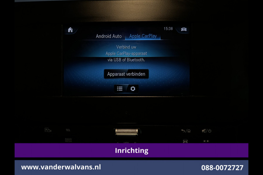 Mercedes-Benz Sprinter 316 CDI 164pk 3500kg Trekhaak L2H2 Inrichting Euro6 Airco | Camera | Cruisecontrol | Apple Carplay, Android Auto, Parkeersensoren