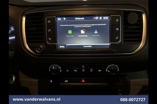 Opel Vivaro 2.0 CDTI 145pk L3H1 Euro6 Airco | Camera | Navigatie | Apple Carplay | Android Auto | 2500kg Trekhaak Cruisecontrol, Parkeersensoren, Bijrijdersbank
