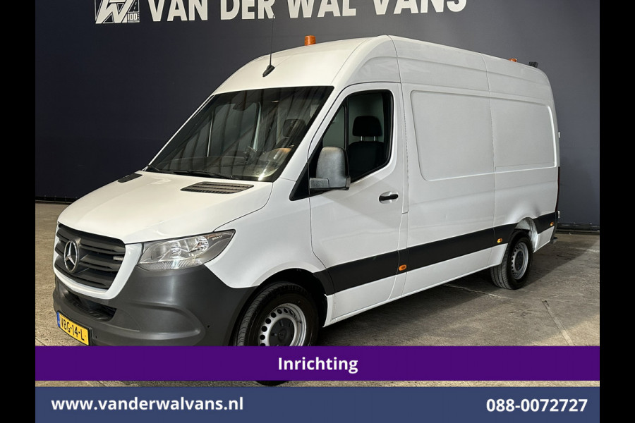 Mercedes-Benz Sprinter 316 CDI 164pk 3500kg Trekhaak L2H2 Inrichting Euro6 Airco | Camera | Cruisecontrol | Apple Carplay, Android Auto, Parkeersensoren