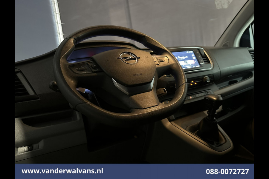 Opel Vivaro 2.0 CDTI 145pk L3H1 Euro6 Airco | Camera | Navigatie | Apple Carplay | Android Auto | 2500kg Trekhaak Cruisecontrol, Parkeersensoren, Bijrijdersbank