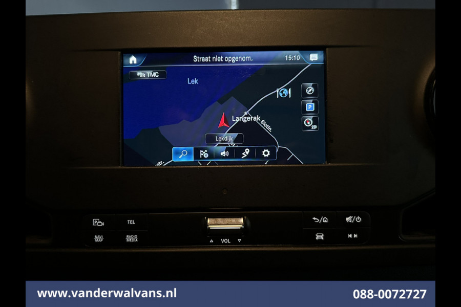 Mercedes-Benz Sprinter 316 CDI 164pk L3H2 Euro6 Airco | 360 graden Camera | Navigatie | Cruisecontrol | Chauffeursstoel Parkeersensoren, Stoelverwarming, Bijrijdersbank
