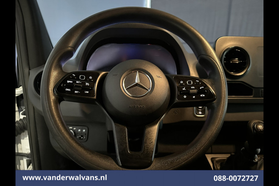 Mercedes-Benz Sprinter 316 CDI 164pk L3H2 Euro6 Airco | 360 graden Camera | Navigatie | Cruisecontrol | Chauffeursstoel Parkeersensoren, Stoelverwarming, Bijrijdersbank