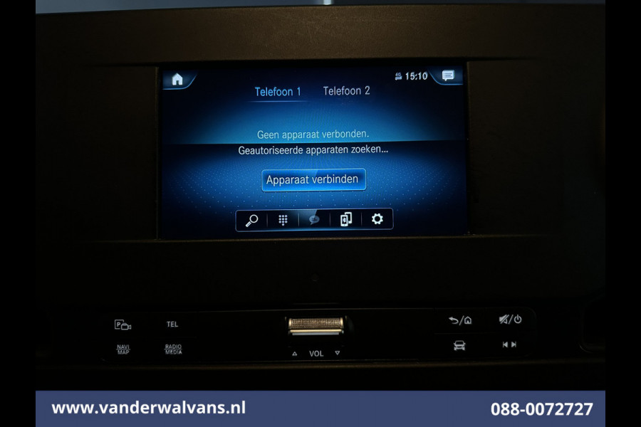 Mercedes-Benz Sprinter 316 CDI 164pk L3H2 Euro6 Airco | 360 graden Camera | Navigatie | Cruisecontrol | Chauffeursstoel Parkeersensoren, Stoelverwarming, Bijrijdersbank