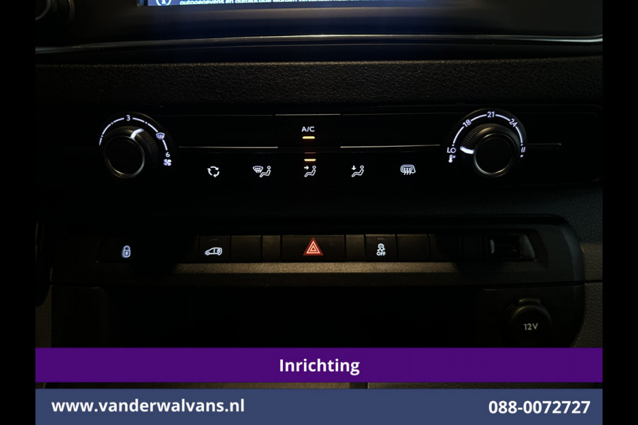 Peugeot Expert 2.0 BlueHDI 123pk L1H1 Inrichting Euro6 Airco | Apple Carplay | Android Auto | Cruisecontrol | Imperiaal 2500kg Trekhaak, Parkeersensoren