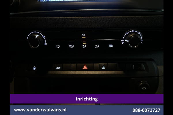 Peugeot Expert 2.0 BlueHDI 123pk L1H1 Inrichting Euro6 Airco | Apple Carplay | Android Auto | Cruisecontrol | Imperiaal 2500kg Trekhaak, Parkeersensoren