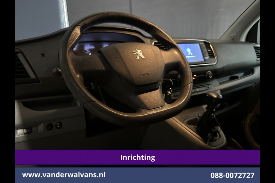 Peugeot Expert 2.0 BlueHDI 123pk L1H1 Inrichting Euro6 Airco | Apple Carplay | Android Auto | Cruisecontrol | Imperiaal 2500kg Trekhaak, Parkeersensoren