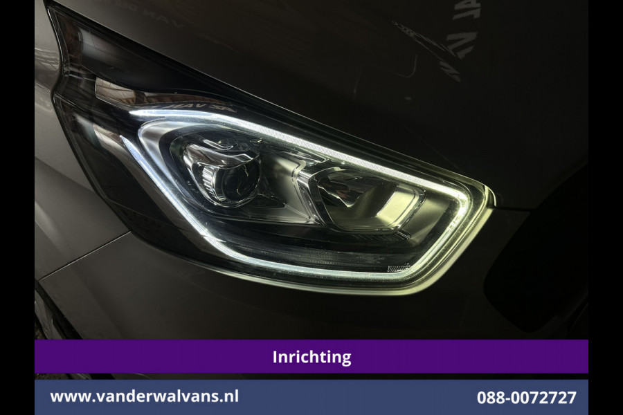 Ford Transit Custom 2.0 TDCI 131pk L1H1 Inrichting Euro6 Airco | Navigatie | Android Auto | LED Cruisecontrol, Stoelverwarming, Verwarmde voorruit, Parkeersensoren, Bijrijdersbank