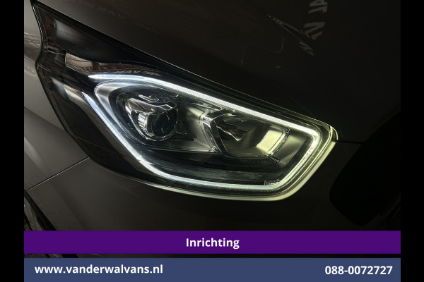 Ford Transit Custom 2.0 TDCI 131pk L1H1 Inrichting Euro6 Airco | Navigatie | Android Auto | LED Cruisecontrol, Stoelverwarming, Verwarmde voorruit, Parkeersensoren, Bijrijdersbank