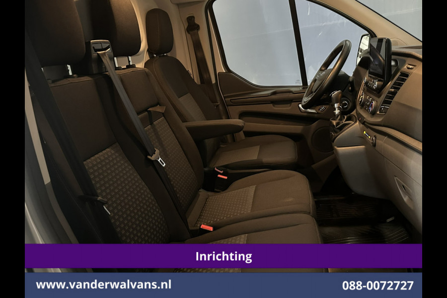 Ford Transit Custom 2.0 TDCI 131pk L1H1 Inrichting Euro6 Airco | Navigatie | Android Auto | LED Cruisecontrol, Stoelverwarming, Verwarmde voorruit, Parkeersensoren, Bijrijdersbank