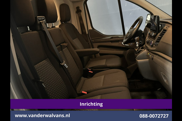 Ford Transit Custom 2.0 TDCI 131pk L1H1 Inrichting Euro6 Airco | Navigatie | Android Auto | LED Cruisecontrol, Stoelverwarming, Verwarmde voorruit, Parkeersensoren, Bijrijdersbank
