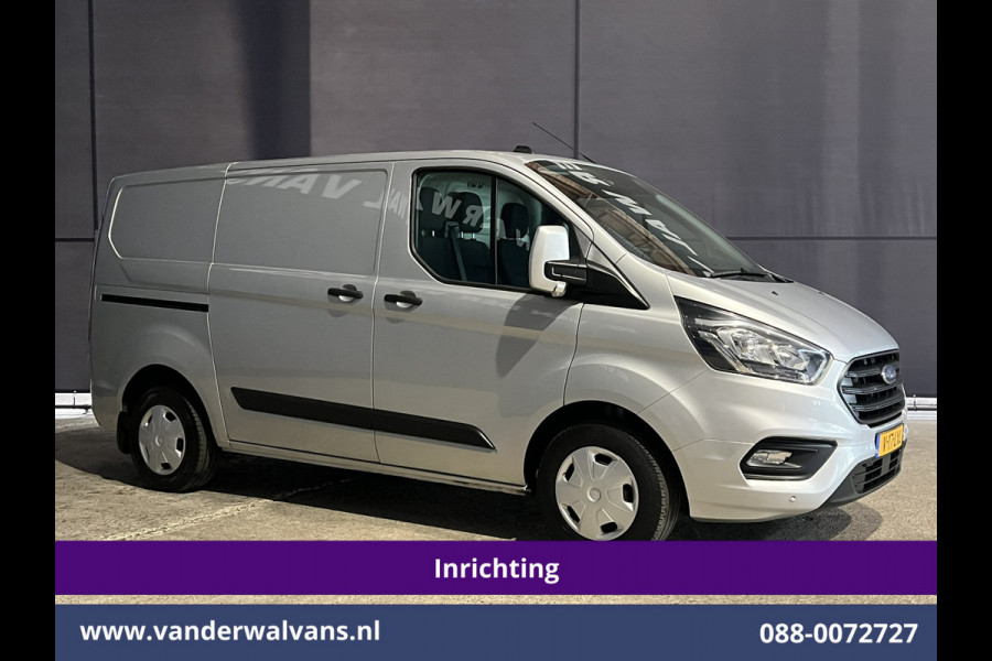 Ford Transit Custom 2.0 TDCI 131pk L1H1 Inrichting Euro6 Airco | Navigatie | Android Auto | LED Cruisecontrol, Stoelverwarming, Verwarmde voorruit, Parkeersensoren, Bijrijdersbank