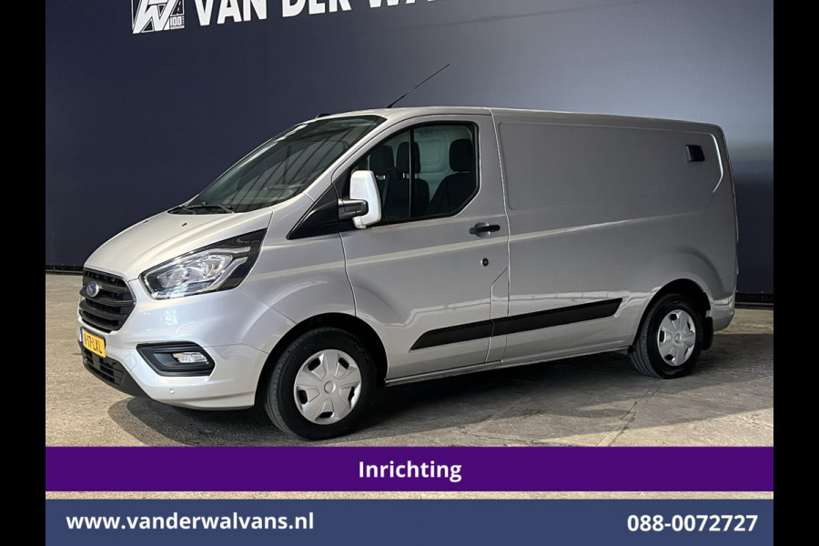 Ford Transit Custom 2.0 TDCI 131pk L1H1 Inrichting Euro6 Airco | Navigatie | Android Auto | LED Cruisecontrol, Stoelverwarming, Verwarmde voorruit, Parkeersensoren, Bijrijdersbank