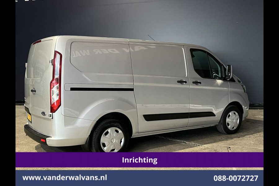 Ford Transit Custom 2.0 TDCI 131pk L1H1 Inrichting Euro6 Airco | Navigatie | Android Auto | LED Cruisecontrol, Stoelverwarming, Verwarmde voorruit, Parkeersensoren, Bijrijdersbank