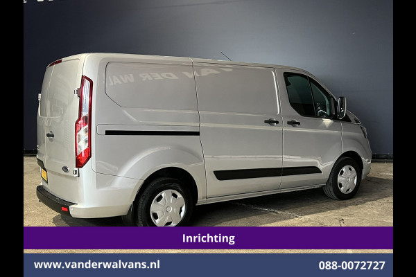 Ford Transit Custom 2.0 TDCI 131pk L1H1 Inrichting Euro6 Airco | Navigatie | Android Auto | LED Cruisecontrol, Stoelverwarming, Verwarmde voorruit, Parkeersensoren, Bijrijdersbank