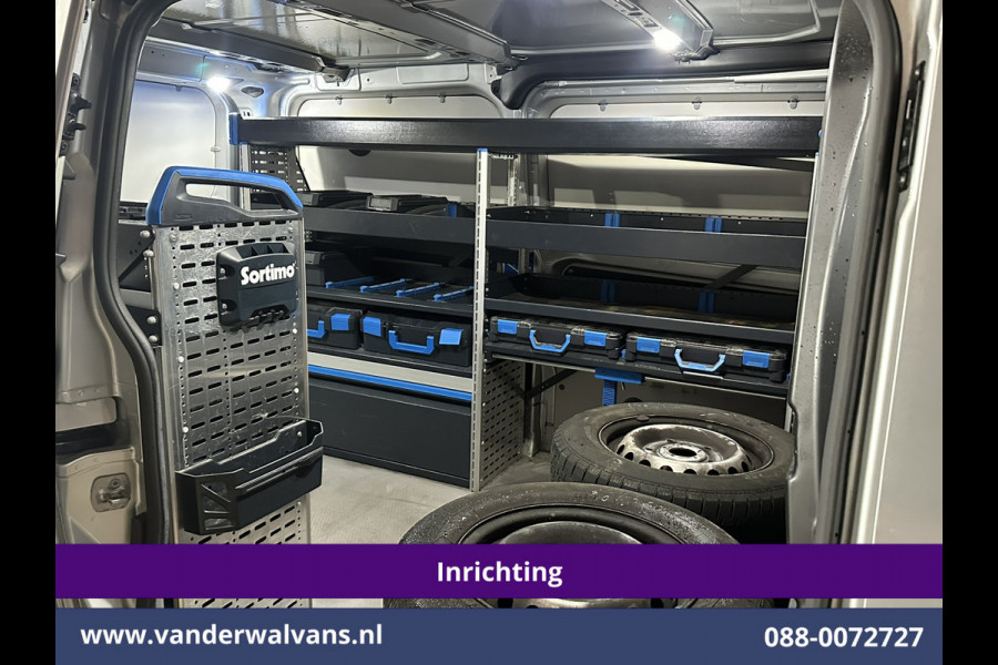 Ford Transit Custom 2.0 TDCI 131pk L1H1 Inrichting Euro6 Airco | Navigatie | Android Auto | LED Cruisecontrol, Stoelverwarming, Verwarmde voorruit, Parkeersensoren, Bijrijdersbank
