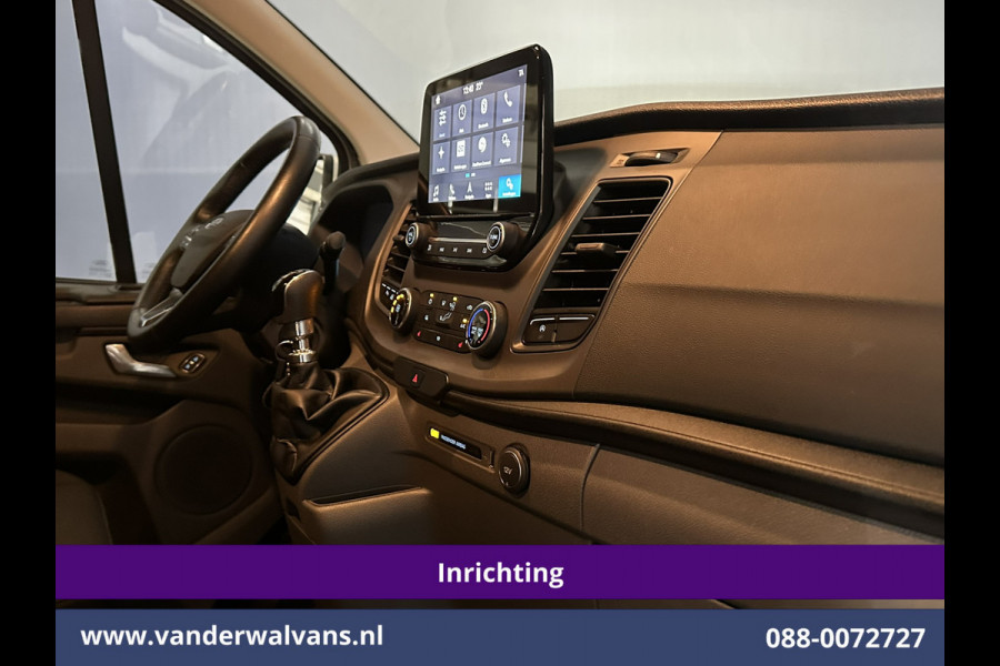 Ford Transit Custom 2.0 TDCI 131pk L1H1 Inrichting Euro6 Airco | Navigatie | Android Auto | LED Cruisecontrol, Stoelverwarming, Verwarmde voorruit, Parkeersensoren, Bijrijdersbank