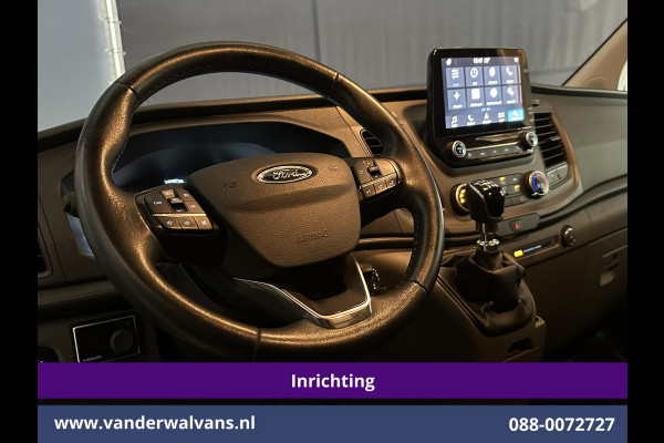 Ford Transit Custom 2.0 TDCI 131pk L1H1 Inrichting Euro6 Airco | Navigatie | Android Auto | LED Cruisecontrol, Stoelverwarming, Verwarmde voorruit, Parkeersensoren, Bijrijdersbank