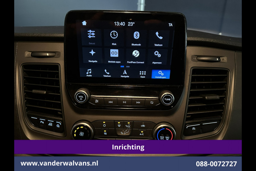 Ford Transit Custom 2.0 TDCI 131pk L1H1 Inrichting Euro6 Airco | Navigatie | Android Auto | LED Cruisecontrol, Stoelverwarming, Verwarmde voorruit, Parkeersensoren, Bijrijdersbank