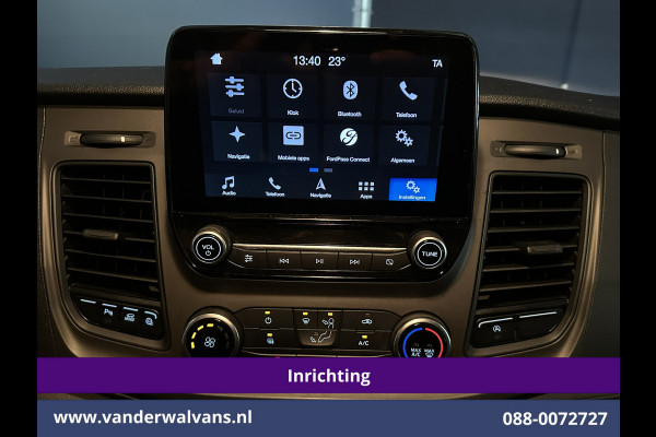 Ford Transit Custom 2.0 TDCI 131pk L1H1 Inrichting Euro6 Airco | Navigatie | Android Auto | LED Cruisecontrol, Stoelverwarming, Verwarmde voorruit, Parkeersensoren, Bijrijdersbank