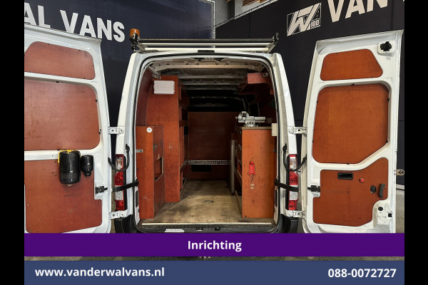 Opel Movano 2.3 CDTI 146pk L2H2 Inrichting Euro6 Airco | Imperiaal | Camera | Navigatie | Cruisecontrol | 2500kg Trekhaak Parkeersensoren, Bijrijdersbank