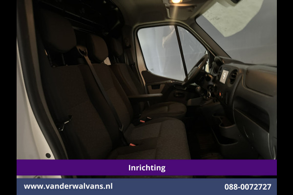 Opel Movano 2.3 CDTI 146pk L2H2 Inrichting Euro6 Airco | Imperiaal | Camera | Navigatie | Cruisecontrol | 2500kg Trekhaak Parkeersensoren, Bijrijdersbank