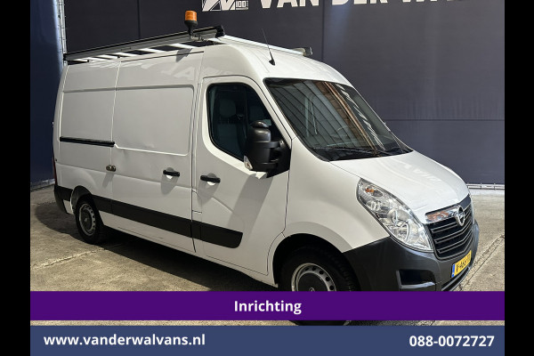 Opel Movano 2.3 CDTI 146pk L2H2 Inrichting Euro6 Airco | Imperiaal | Camera | Navigatie | Cruisecontrol | 2500kg Trekhaak Parkeersensoren, Bijrijdersbank