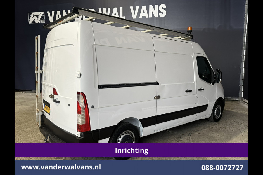 Opel Movano 2.3 CDTI 146pk L2H2 Inrichting Euro6 Airco | Imperiaal | Camera | Navigatie | Cruisecontrol | 2500kg Trekhaak Parkeersensoren, Bijrijdersbank