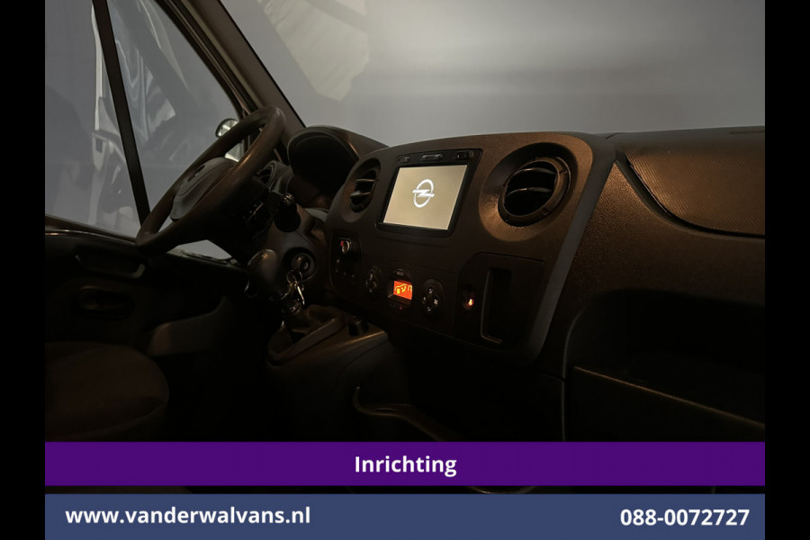 Opel Movano 2.3 CDTI 146pk L2H2 Inrichting Euro6 Airco | Imperiaal | Camera | Navigatie | Cruisecontrol | 2500kg Trekhaak Parkeersensoren, Bijrijdersbank