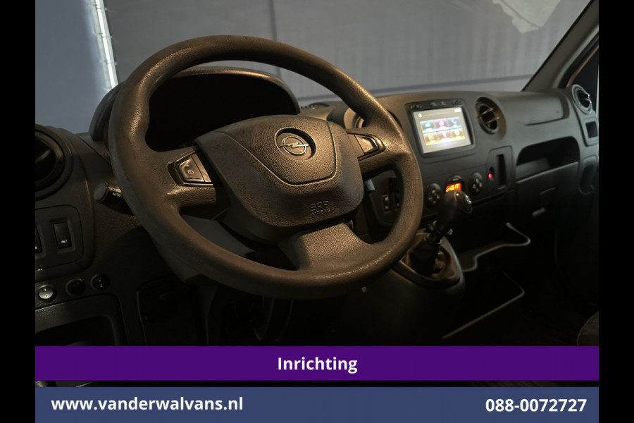 Opel Movano 2.3 CDTI 146pk L2H2 Inrichting Euro6 Airco | Imperiaal | Camera | Navigatie | Cruisecontrol | 2500kg Trekhaak Parkeersensoren, Bijrijdersbank