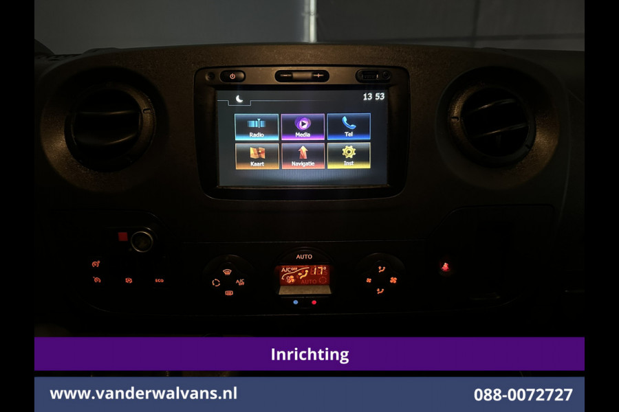 Opel Movano 2.3 CDTI 146pk L2H2 Inrichting Euro6 Airco | Imperiaal | Camera | Navigatie | Cruisecontrol | 2500kg Trekhaak Parkeersensoren, Bijrijdersbank