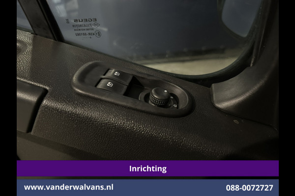 Opel Movano 2.3 CDTI 146pk L2H2 Inrichting Euro6 Airco | Imperiaal | Camera | Navigatie | Cruisecontrol | 2500kg Trekhaak Parkeersensoren, Bijrijdersbank