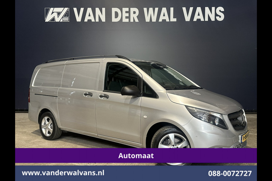 Mercedes-Benz Vito 114 CDI 7G-Tronic Automaat L2H1 Euro6 Airco | Camera | 2500KG Trekhaak | 17"LMV Parkeersensoren, Navigatie, Cruisecontrol, Licht metalen velgen, Bijrijdersbank, Dakrails