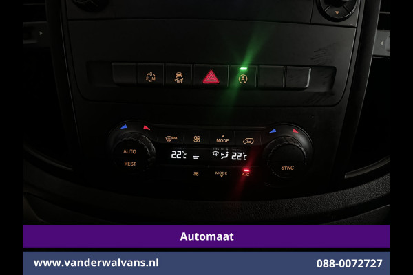 Mercedes-Benz Vito 114 CDI 7G-Tronic Automaat L2H1 Euro6 Airco | Camera | 2500KG Trekhaak | 17"LMV Parkeersensoren, Navigatie, Cruisecontrol, Licht metalen velgen, Bijrijdersbank, Dakrails