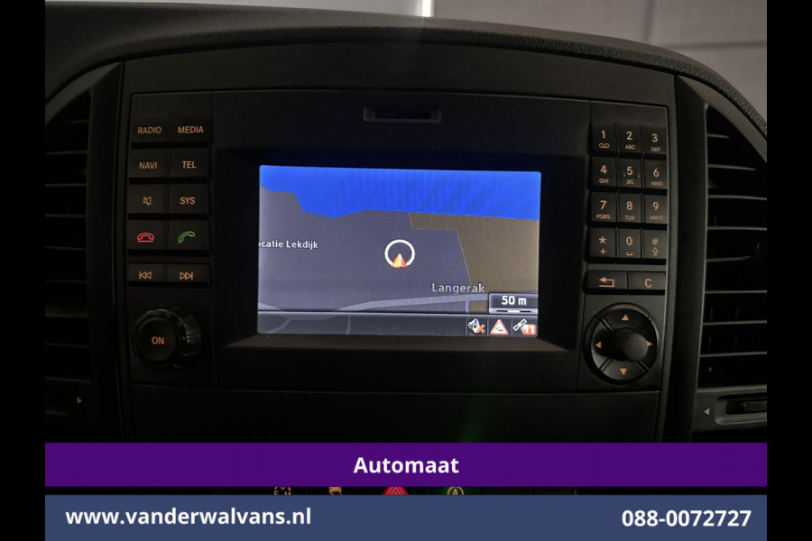 Mercedes-Benz Vito 114 CDI 7G-Tronic Automaat L2H1 Euro6 Airco | Camera | 2500KG Trekhaak | 17"LMV Parkeersensoren, Navigatie, Cruisecontrol, Licht metalen velgen, Bijrijdersbank, Dakrails