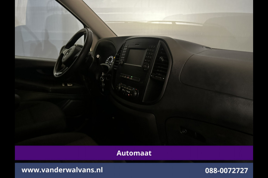 Mercedes-Benz Vito 114 CDI 7G-Tronic Automaat L2H1 Euro6 Airco | Camera | 2500KG Trekhaak | 17"LMV Parkeersensoren, Navigatie, Cruisecontrol, Licht metalen velgen, Bijrijdersbank, Dakrails