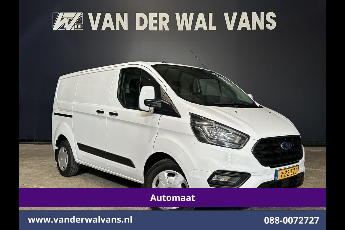 Ford Transit Custom 2.0 TDCI Automaat 130pk L1H1 Euro6 Airco | Camera | Navigatie | LED | Apple Carplay Android Auto, Cruiscontrol, Stoelverwarming, Verwarmde voorruit, Parkeersensoren