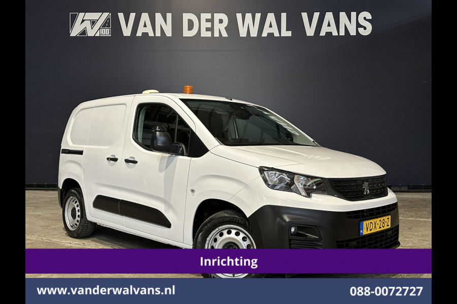 Peugeot Partner 1.5 BlueHDI 102pk L1H1 inrichting Euro6 Airco | Apple Carplay | Cruisecontrol Parkeersensoren, Android auto, zijdeur