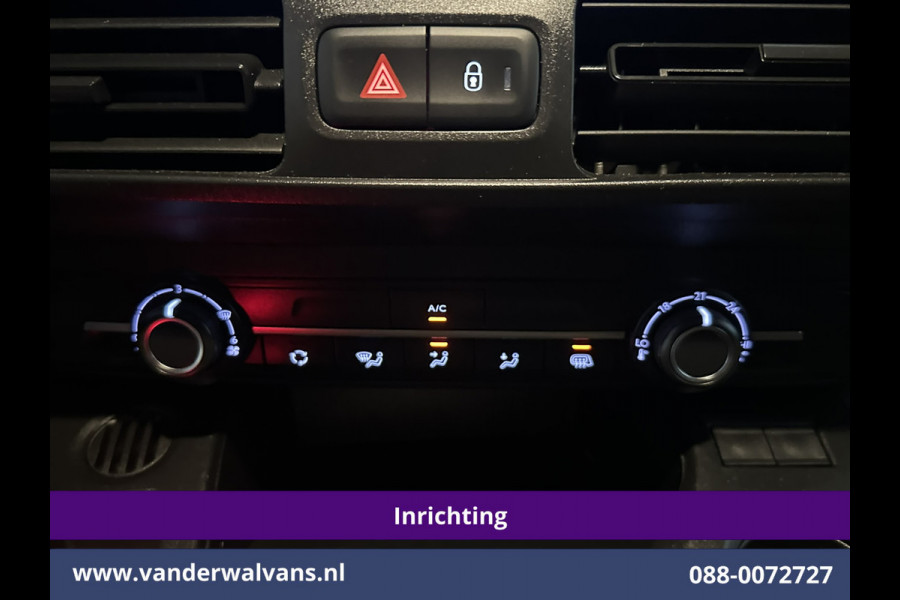 Peugeot Partner 1.5 BlueHDI 102pk L1H1 inrichting Euro6 Airco | Apple Carplay | Cruisecontrol Parkeersensoren, Android auto, zijdeur
