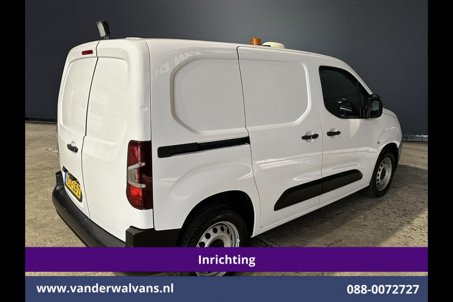Peugeot Partner 1.5 BlueHDI 102pk L1H1 inrichting Euro6 Airco | Apple Carplay | Cruisecontrol Parkeersensoren, Android auto, zijdeur