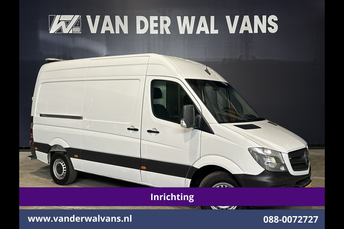 Mercedes-Benz Sprinter 316 CDI 164pk L2H2 Inrichting Euro6 Airco | Cruiscontrol | 2800kg Trekhaak Parkeersensoren