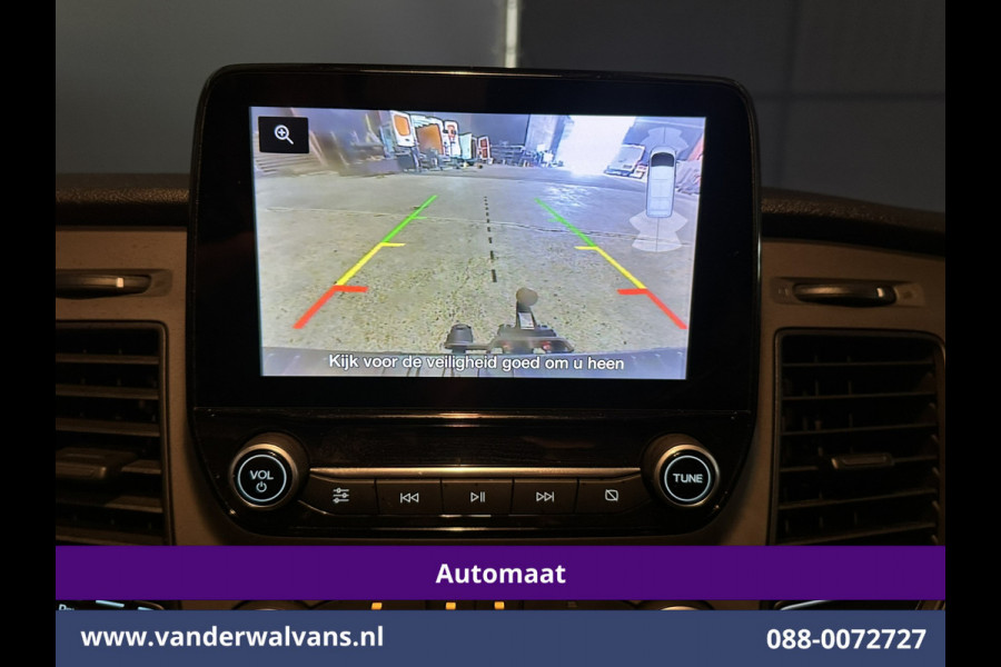 Ford Transit Custom 2.0 TDCI 130pk Automaat L1H1 Euro6 Airco | Camera | Trekhaak | Android Carplay | Cruisecontrol Parkeersensoren, bijrijdersbank, verwarmde voorruit, LED
