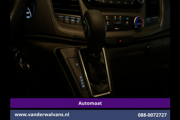 Ford Transit Custom 2.0 TDCI 130pk Automaat L1H1 Euro6 Airco | Camera | Trekhaak | Android Carplay | Cruisecontrol Parkeersensoren, bijrijdersbank, verwarmde voorruit, LED