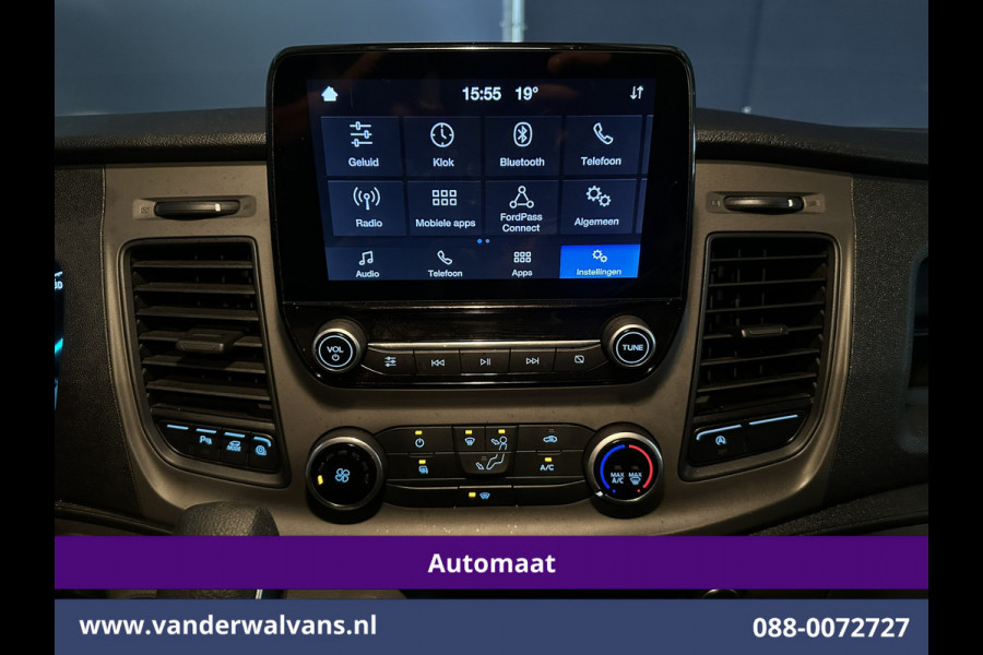 Ford Transit Custom 2.0 TDCI 130pk Automaat L1H1 Euro6 Airco | Camera | Trekhaak | Android Carplay | Cruisecontrol Parkeersensoren, bijrijdersbank, verwarmde voorruit, LED