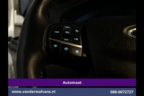 Ford Transit Custom 2.0 TDCI 130pk Automaat L1H1 Euro6 Airco | Camera | Trekhaak | Android Carplay | Cruisecontrol Parkeersensoren, bijrijdersbank, verwarmde voorruit, LED