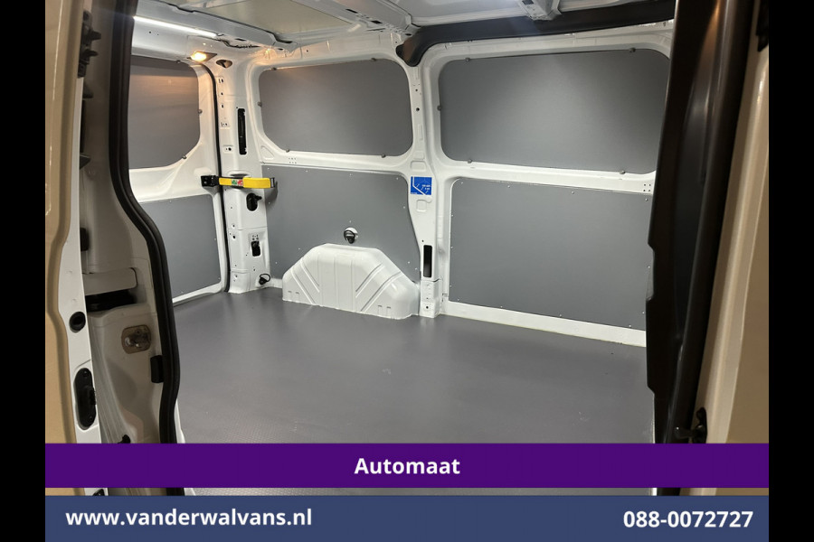 Ford Transit Custom 2.0 TDCI 130pk Automaat L1H1 Euro6 Airco | Camera | Trekhaak | Android Carplay | Cruisecontrol Parkeersensoren, bijrijdersbank, verwarmde voorruit, LED