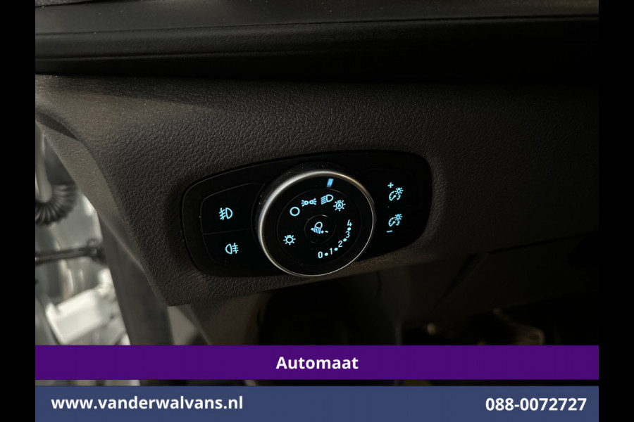Ford Transit Custom 2.0 TDCI 130pk Automaat L1H1 Euro6 Airco | Camera | Trekhaak | Android Carplay | Cruisecontrol Parkeersensoren, bijrijdersbank, verwarmde voorruit, LED