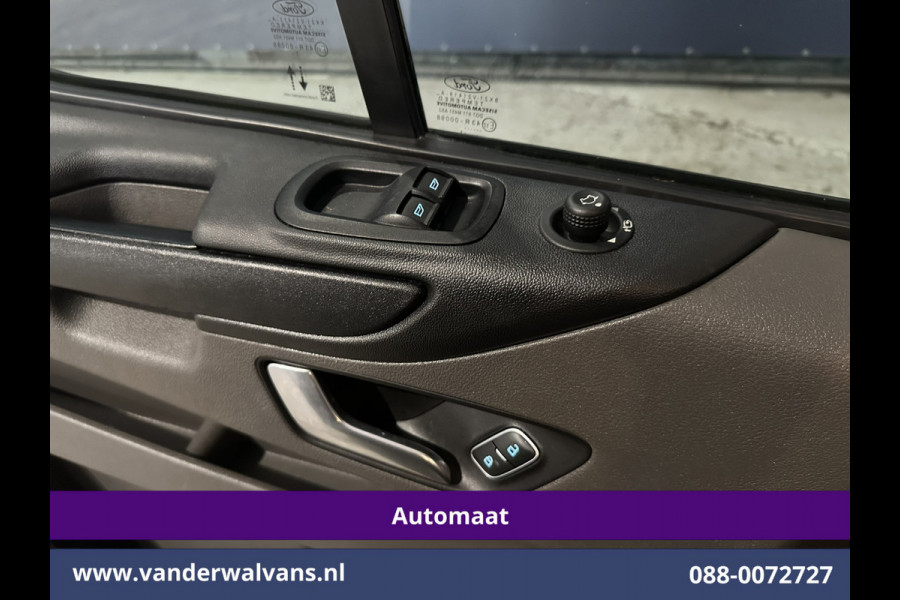 Ford Transit Custom 2.0 TDCI 130pk Automaat L1H1 Euro6 Airco | Camera | Trekhaak | Android Carplay | Cruisecontrol Parkeersensoren, bijrijdersbank, verwarmde voorruit, LED