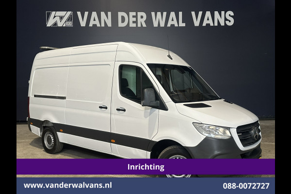 Mercedes-Benz Sprinter 316 CDI 164pk L2H2 Inrichting Euro6 Airco | Camera | Apple Carplay | Cruiscontrol 2800kg Trekhaak, Android Auto, Parkeersensoren
