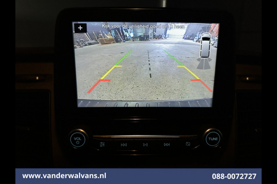 Ford Transit Custom 2.0 TDCI L1H1 Euro6 Airco | Camera | Navigatie | LED | Cruisecontrol | Leder Parkeersensoren, Stoelverwarming, Verwarmde voorruit, Bijrijdersbank, 2350kg trekvermogen